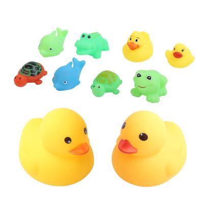 China Can Cry China Product Price List Custom Plastic Animal Call Duck Toy Babies Mini Bath Toys For Shower for sale