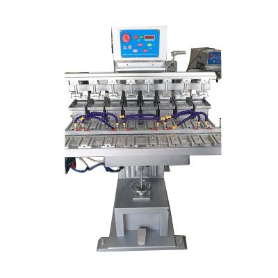 China Factory Hot Sale 1-8 Color Multicolor Label Pad Printing Machine for sale