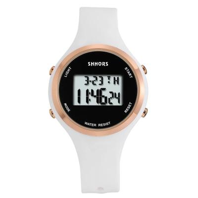 China Digital Electronic Day/Date LCD Sports Wristwatches 30M Waterproof for sale