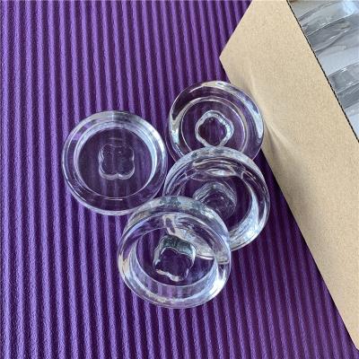 China Sustainable Premium Fermentation Weights , Heavy Hand-Crafted Glass Fermentation Weights With Easy Handle For Wide Mouth Mason Jar for sale