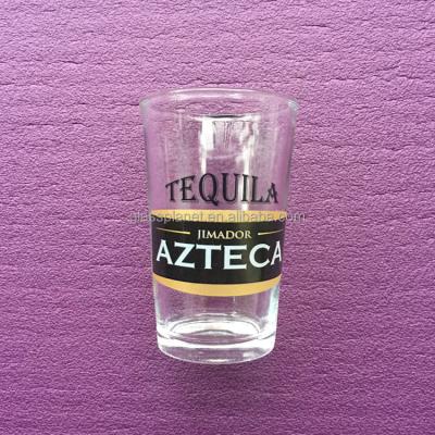 China Viable clear shot glass of tequila, 95ml 3oz for sale