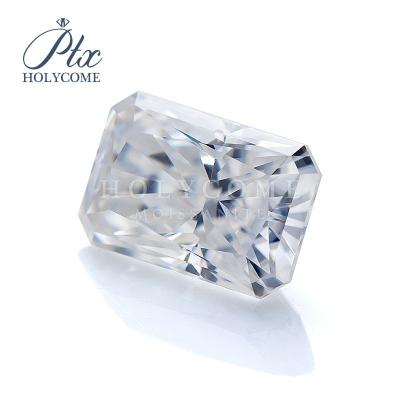 China Color Set or Fire Crushed 7.5*8.5mm Radiant White Ice Cut VVS1 DEF Holycome Moissanite Supplier Loose Jewelry Making Wholesale Gemstone Available for sale