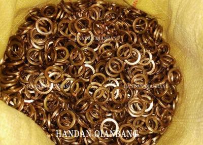 China DIN127B Steel Spring Washer 4.8 8.8  Grade , Lock Split Spring Washer M3 - M52 for sale