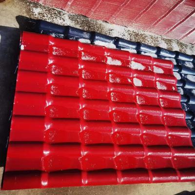 China Non-corrosibility ASA impact resistance covering sheet insulation synthetic resin roof tile for house warehouse hot sale for sale