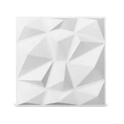 China Hot Sale Modern Design Home Interior Decorative PVC 3d Diamond Wall Panel for sale