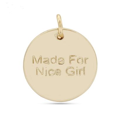 China Manufacturer Zinc Alloy Custom High Quality Apparel Decorative Label Logo Pendants for sale