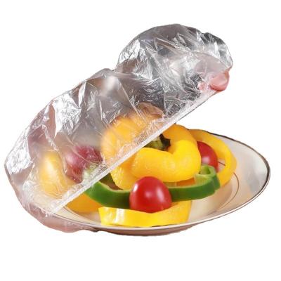 China 100pcs Food Fridge Cover Food Fruit Fridge Cover Disposable Leftovers Protective Flim Dustproof Stored Bowls Cups Bag for sale