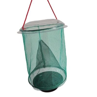 China Reusable Folding Mosquito Trap FLYCATCHER Fly Trap Summer Mosquito Trap Mesh Net Cage Hanging Fly Trap Viable for sale