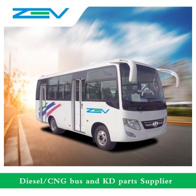 China 6meters used diesel engine mini bus stored bus for sale < 4L for sale