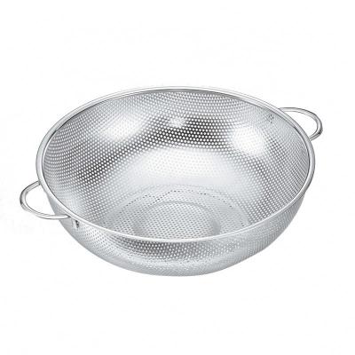 China Viable Colander Basket Maker Stainless Steel Kitchen Basket Strainer For Kitchen for sale