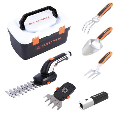 China Garden Use Yard Force Vita Hand Tool Set for Gardens and Balconies 4V with Portable Box and Lithium Ion Battery - HX V05S for sale