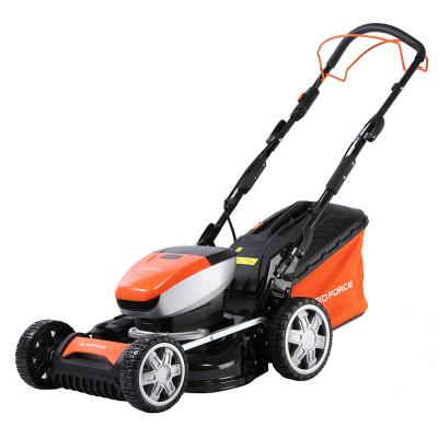 China Yard Force 40V (2x20V) 46cm Cordless Self Propelled Lawn Mower with Lithium Ion Battery and Quick Charger Steel Deck - LM C46 for sale