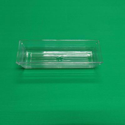 China Smaller Rectangular Recyclable Clear Plastic Drawer Organizer for sale