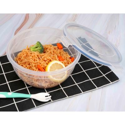 China Clear Freshness Preservation Plastic Lunch Box Container Plastic Box For Food And Vegetable for sale