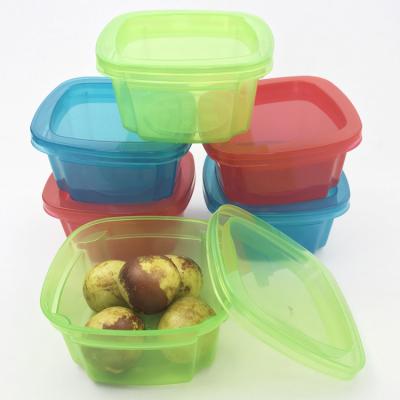 China Freshness Preservation Food Grade Color Transparent Plastic Box pp Mini Fruit Plastic Box for sale