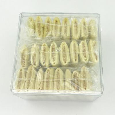 China Recyclable Wholesale Transparent PS Box Clear Plastic Containers For Cookies Candy for sale