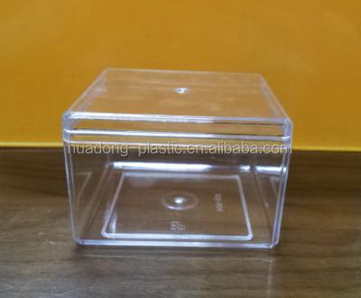 China Recyclable Clear Plastic Food Container With Lid At Low Price for sale