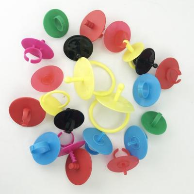 China Disposable Wholesale Custom Colored Plastic Nipple Rings Form Sticks For Sweet Candy At Low Factory Price for sale