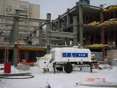 China concrete pump HBTS60X12 for sale