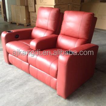 China Leisure Chair KD-TH7154 Home Theater Chair Home Theater Chair Loveseat Recliner Sofa for sale