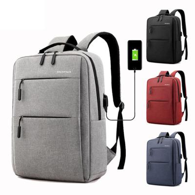 China With USB Multifunctional Large Capacity, Anti Theft Smart USB Charger Nylon Backpack Laptop Backpack Bag With Usb Charging Port for sale