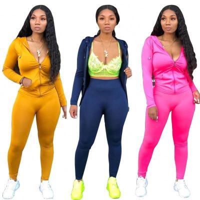 China Autumn 2022 Breathable Ladies Sports, Clothing Woman Clothes Hoodie Long Sleeve Women Clothing Tracksuit Two Piece Set Joggers Suits Sets / for sale