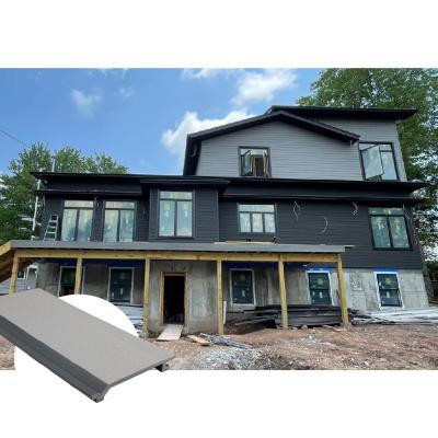 China HDPE 157x21mm 50% Holzfaser-Wohnungs-Grey Exterior Wall Cladding Panelss 38% zu verkaufen