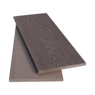 China Kaffee-Wohnungs-bedeckt externe Wand-Umhüllung 139*9mm Woodgrain 3D zu verkaufen