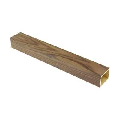 China Superb Color Retention Indoor WPC Timber Tube OEM ODM Available zu verkaufen