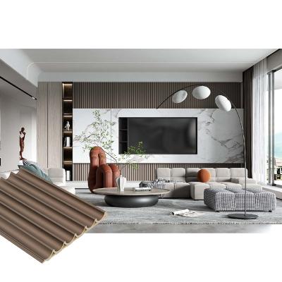 China Freundliche hölzerne Innenwände des woodgrain-ECO 159x15mm CWB159B zu verkaufen