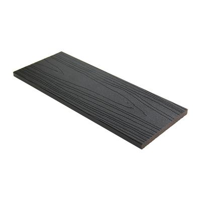 China Holz 140x12mm Rauch-Grey Composite Decking Trim Recyclables im Freien zu verkaufen