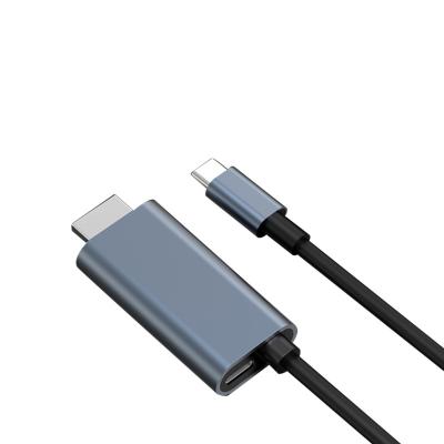 China Premium Quality Camera USB C to HD-MI Cable Type C to 4K HD-MI Converter Adapter for Laptop Computer for sale