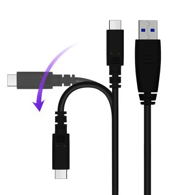 China Fast Charging Speed ​​Wholesale Fast Charging Cable Usb 3A Charging Data Transfer Band USB A/M To Typc C 3.0 Cable For Android for sale