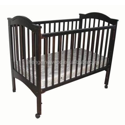 China Good quality best price solid wood convertible baby crib cheap crib for sale