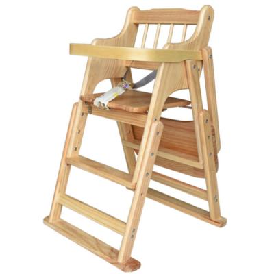 China Safety Comfortable Baby Dining Chair New Multifunctional Baby Wooden Dining Chair for sale