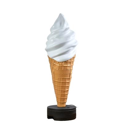 China Good Quality Remote Control Giant Ice Cream Sculpture Lamp Model With Power Supply Model for sale