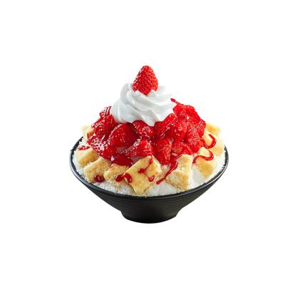 China Eco-Friendly Realistic Korean Fruit Shaved Snow Food Model For Window Display for sale