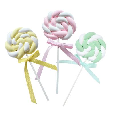 China Artificial Fake Dessert Model Fake Africa Lollipop DIY Food For Party Fake Food Display for sale