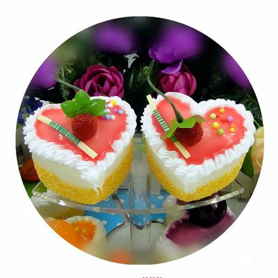 China High Quality Africa DIY PU For Party Fake Cake Fake Food Charm Fake Pancake Food for sale