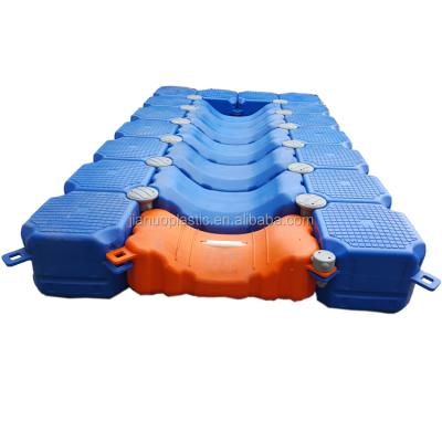 China Plastic Water Project Pontoon Boat With Jet Ski Dock for sale