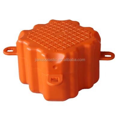 China Water Project HDPE Floating Cube 50*50*40cm Plastic Floating Pontoon Dock for sale