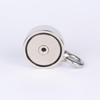 China Industrial Magnet Magnet Fishing Neodymium Magnet 360 Round Heavy Duty 30X15X5 Double Sided Magnetic for sale