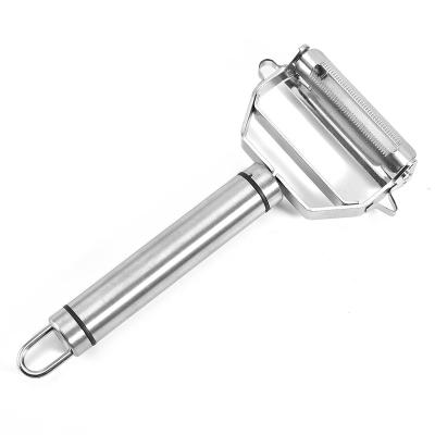 China Sustainable Multifunctional Stainless Steel Kitchen Peeling Tools Manual Vegetable Potato Peeler for sale