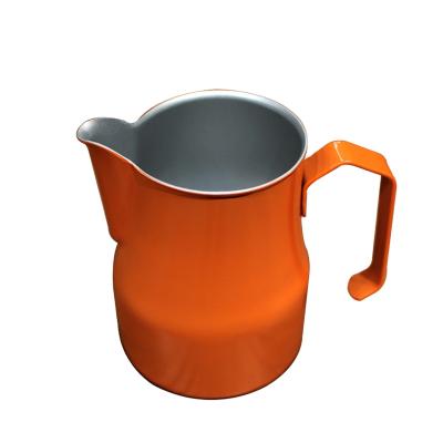 China 350ml 500ml 750ml Stainless Steel Latte Art Milk Frothing Milk Jug Viable Wholesale Milk Jug for sale