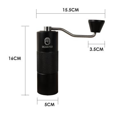 China Hot Selling Quality Viable Hand Coffee Grinder Ceramic Brass Coffee Grinder for sale