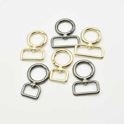 China Chinese Cheap Bag Accessories Bag Accessories Square Garment Luggage Buckle Ring Metal Buckles for sale