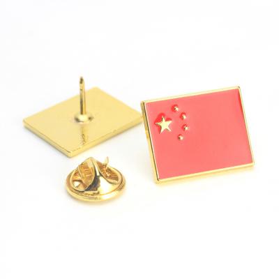 China Back lapel pin butterfly clutch lock ankle badge, metal badges pin, brass pin back clasp for sale