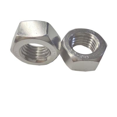 China Stainless steel Customized Specialized production stainless steel 304 316 410 M8 M10 M12  Hex nut for sale