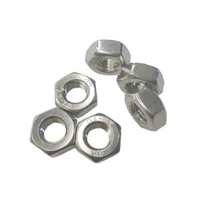 China Stainless steel Nylon Lock Nut Stainless Steel 304 Anti-Loosen Lock Nut Nylon Anti-Loosen Hex Nut for sale