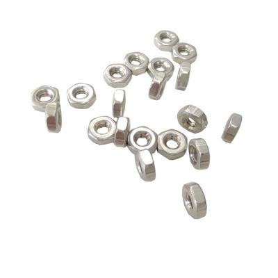 China Stainless steel High quality low price 304 Stainless Steel Hex Nuts produce by XHD in YongNian for sale